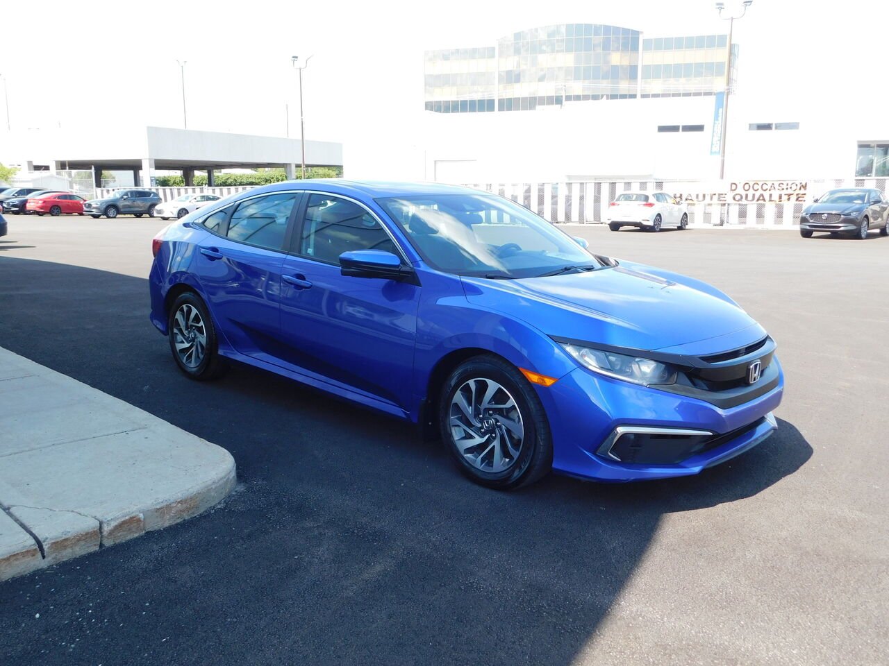 2019 Honda Civic Berline EX CVT Blue Gatineau - photo #2