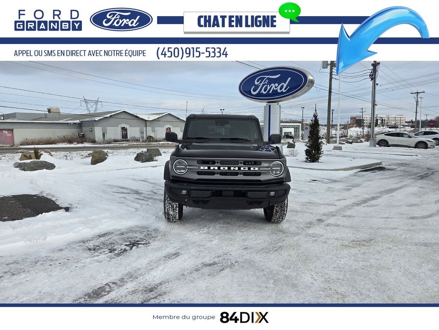 Ford Bronco Big Bend 4 portes 4x4 2023 Noir