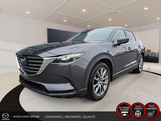 Mazda CX-9 GS-L | AWD | CUIR | TOIT OUVRANT | 2019 Gris