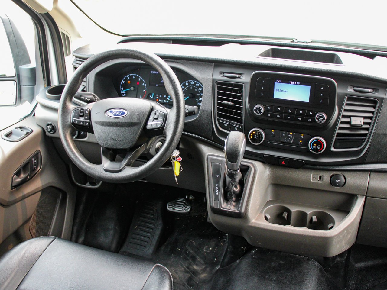 2025 Ford Transit Cargo Van T-250 148 Hi Rf 9070 GVWR AWD White Sherwood Park - photo #26
