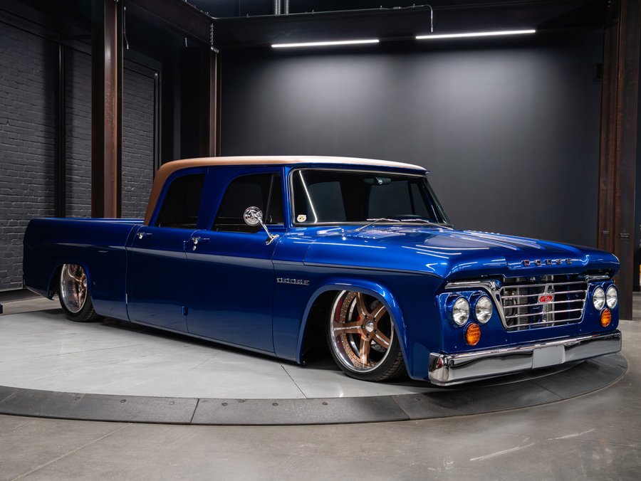 1967 Dodge D-200 1967 Blue
