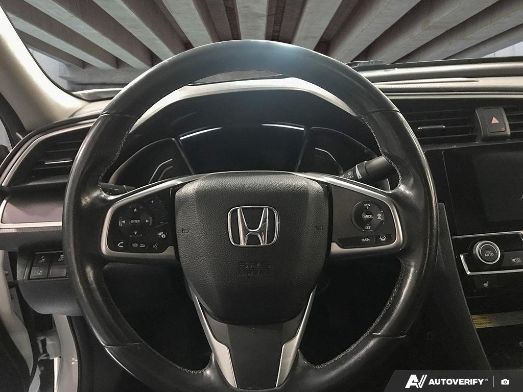 2018 Honda Civic Sedan 254129A | Touring White Edmonton - photo #11