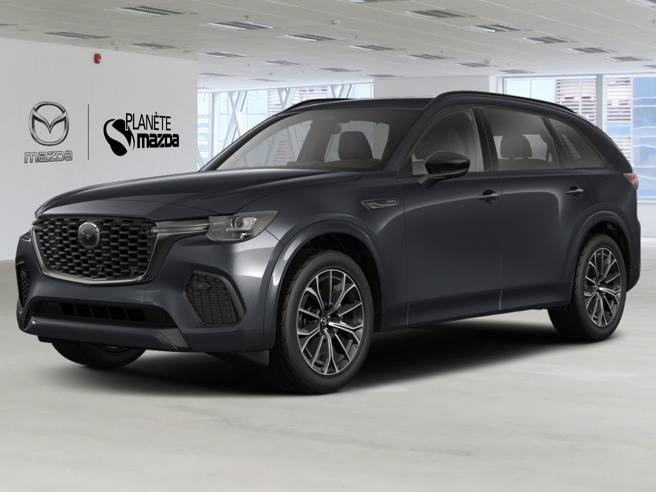 2026 Mazda CX-70 PHEV JM3KJDHA4T1209533 Jet Black Mica Mirabel - photo #0