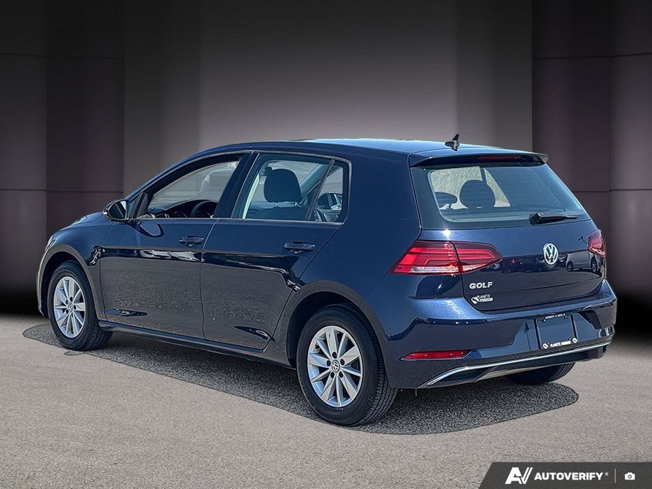 2019 Volkswagen Golf 3VWG57AU4KM032800 Blue Mirabel - photo #2