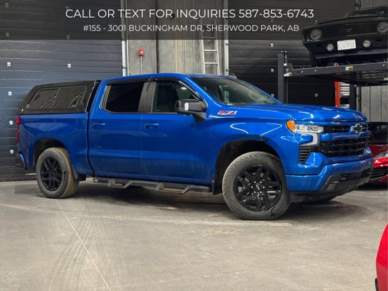 2022 Chevrolet Silverado 1500 2022 Blue