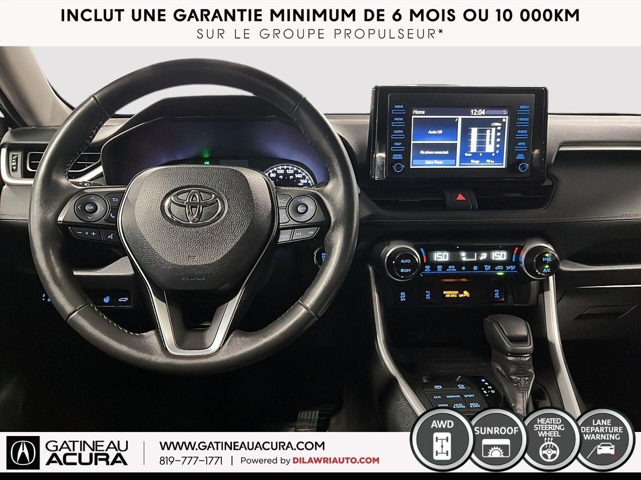 Toyota RAV4 XLE AWD 2020 Bleu Gatineau - photo #2