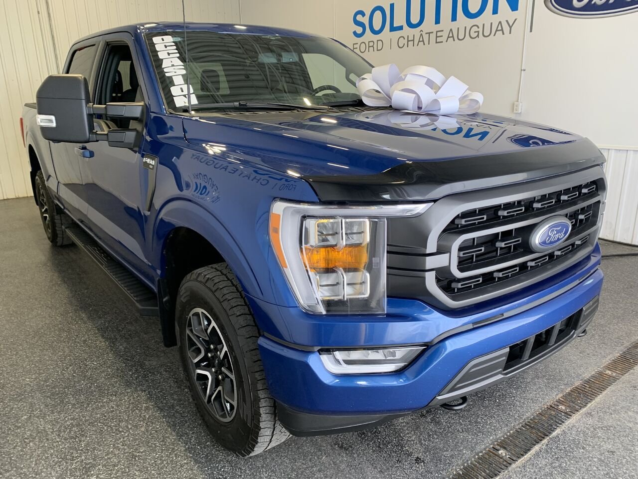 Ford F-150 SUPERCREW XLT 2023 Bleu Saint-Eustache - photo #5