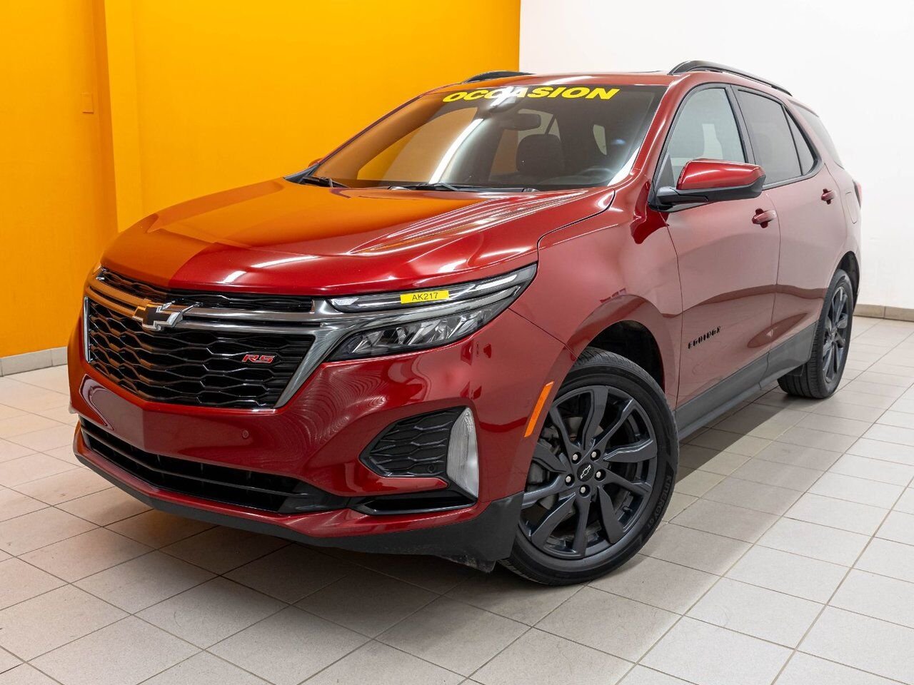 2022 Chevrolet Equinox RS AWD *TOIT* SIÈGES CHAUFF HAYON ELECT CARPLAY Cherry Red Tincoat Saint-Jérôme - photo #0