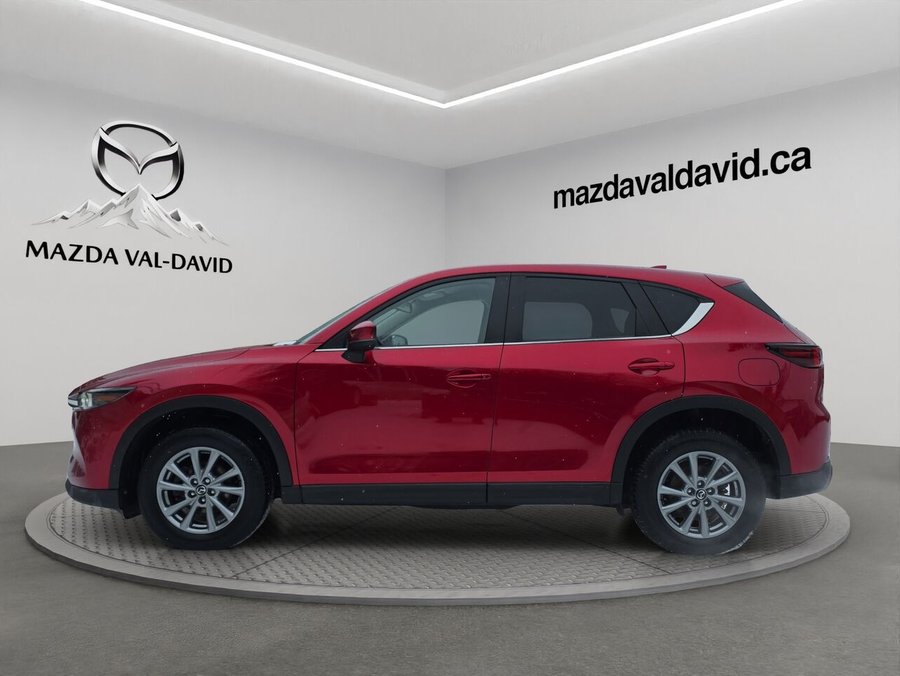 2022 Mazda CX-5 GS AWD, Volant chauffant, Sièges en cuir, Bluetooth Red