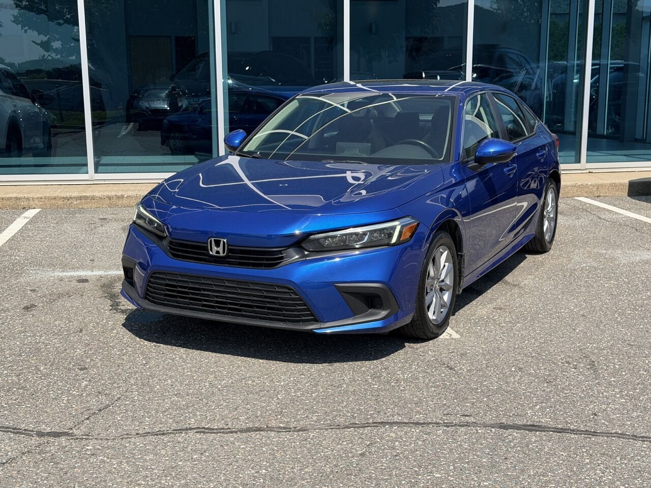 Honda Civic Berline 2022 Bleu Ste-Marie - photo #1