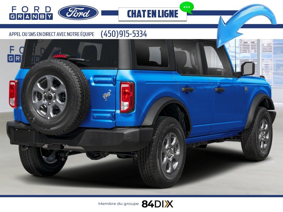 2026 Ford Bronco Velocity Blue Metallic