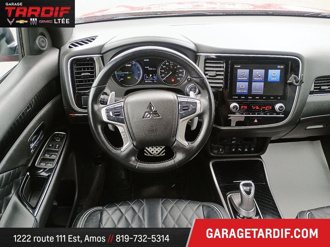 Mitsubishi Outlander PHEV 46275A 2022 Rouge Amos - photo #13