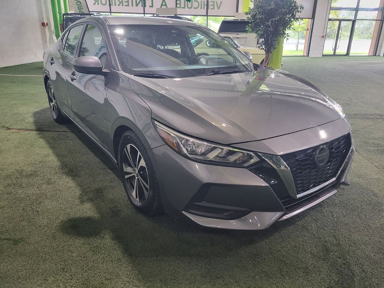 2020 Nissan Sentra Grey  - photo #7