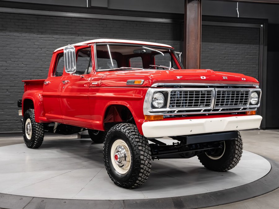 1970 Ford F-250 1970 Red