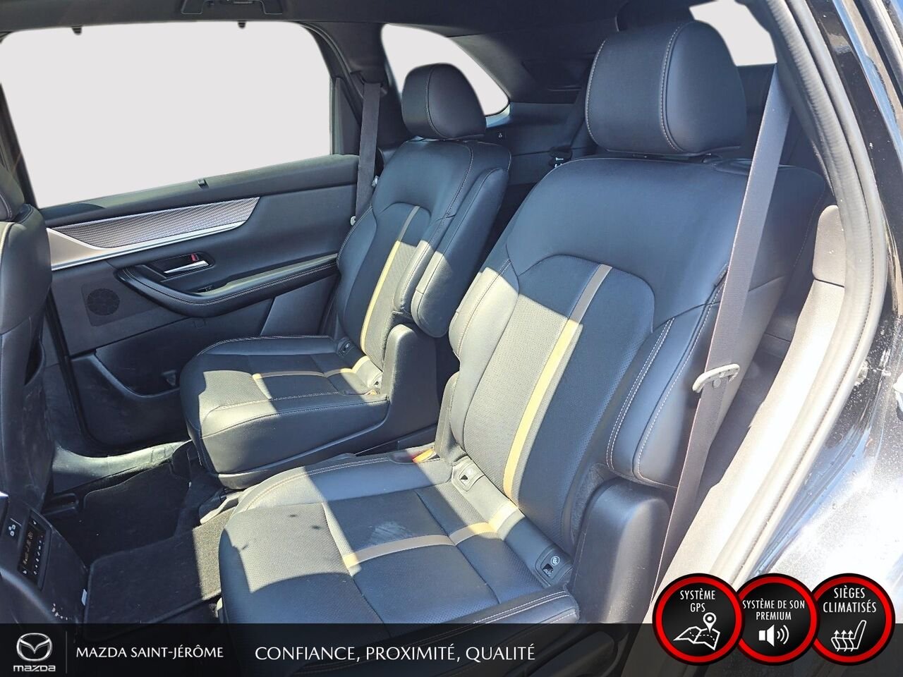 2024 Mazda CX-90 hybride rechargeable GT | TOIT OUVRANT | CUIR | AWD | Black Saint-Jérôme - photo #19