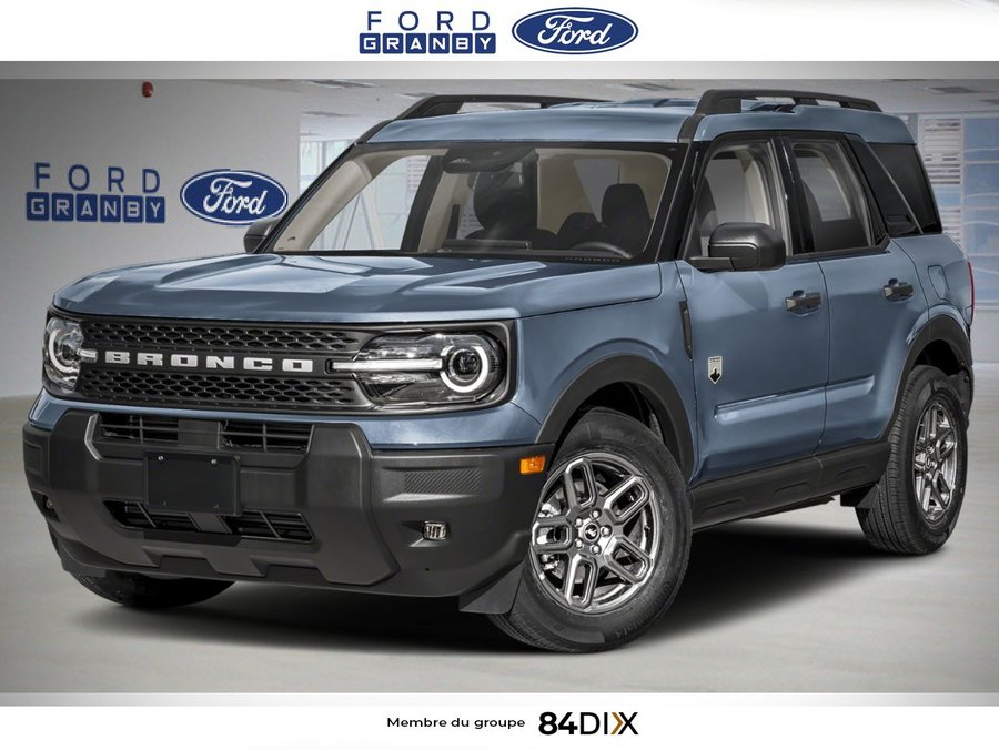 Ford Bronco Sport Big Bend 4x4 2026 Gris azur métallisé trois couches
