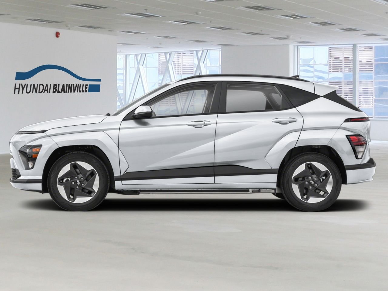 Hyundai Kona électrique 2026 Blanc Atlas Blainville - photo #2