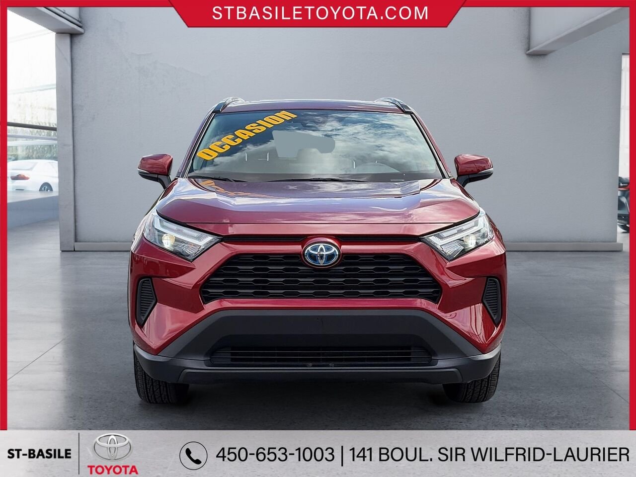 Toyota RAV4 Hybride 2024 Rouge rubis nacré Saint-Basile-le-Grand - photo #1