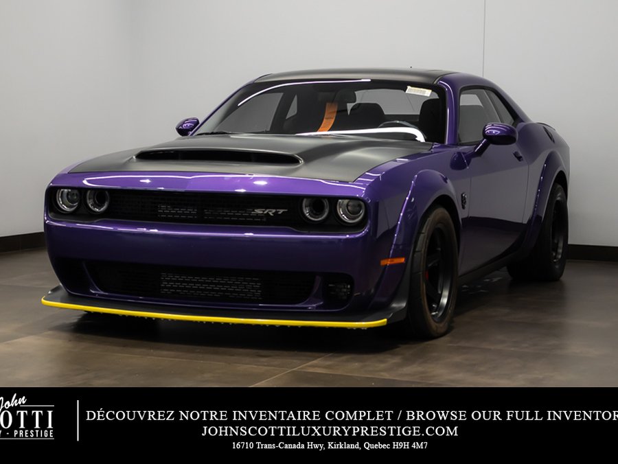 2018 Dodge Challenger 2018 Purple