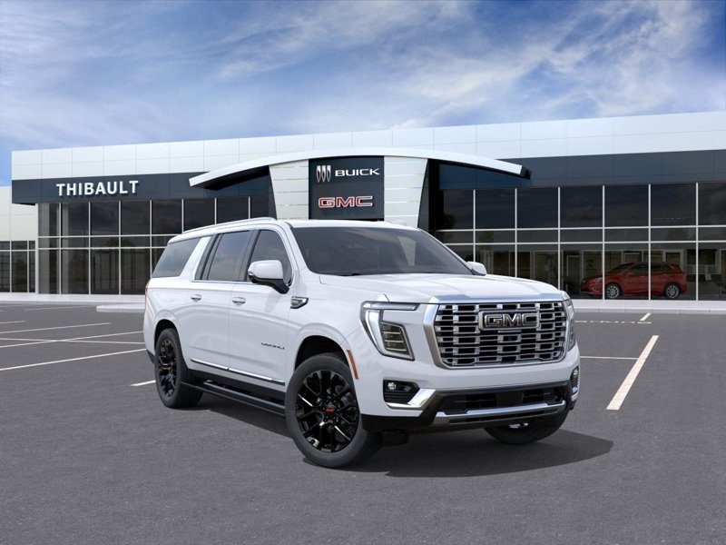 GMC Yukon XL 4 RM 4 portes Denali 2026 BLANC GLACIER, TRIPLE COUCHE Sherbrooke - photo #0