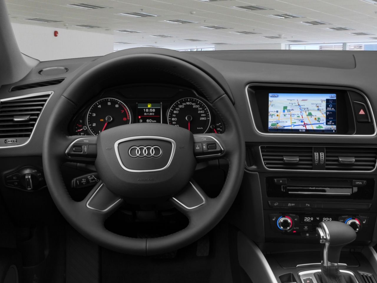 AUDI Q5 2.0T TECHNIK 2017 Blanc ibis Saint-Jérôme - photo #11