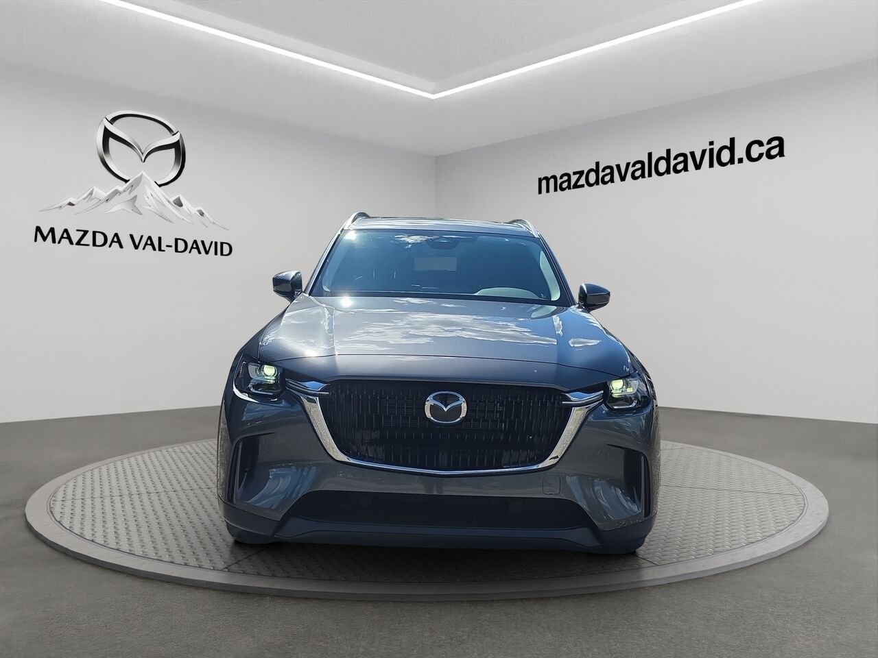 2026 Mazda CX-90 MHEV GS-L TI Machine Grey Metallic Val-David - photo #2