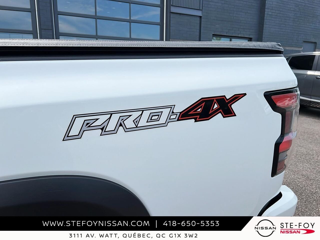 Nissan Frontier PRO-4X 2023 Blanc Ste-Foy - photo #5