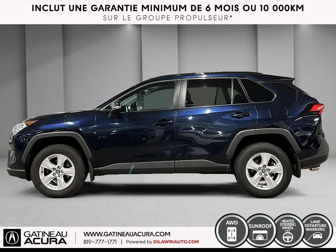 Toyota RAV4 XLE AWD 2020 Bleu Gatineau - photo #19