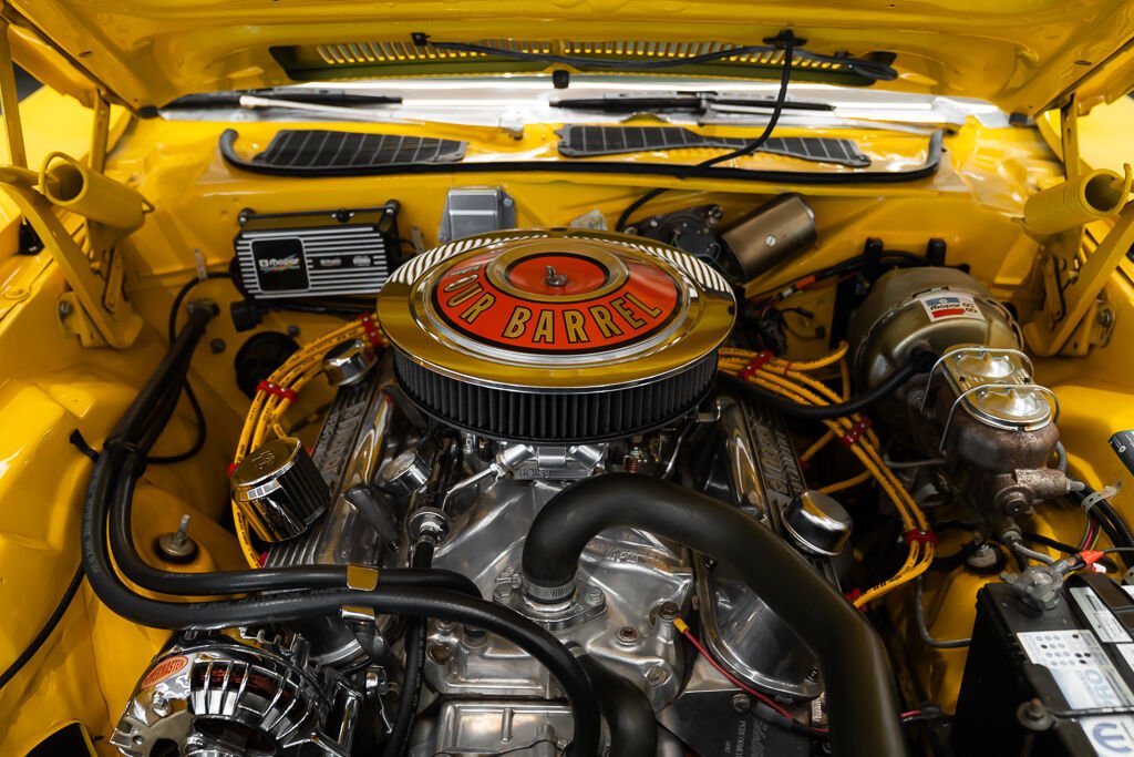 Dodge Challenger 1972 Jaune Montréal - photo #22