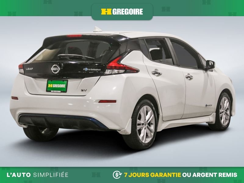 Nissan Leaf 2019 Blanc Laval - photo #8