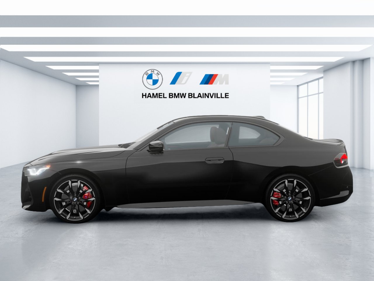 2026 BMW 2 Series Loc. 48 m. 914$/mois à 4.24% Black Sapphire Metallic Blainville - photo #3