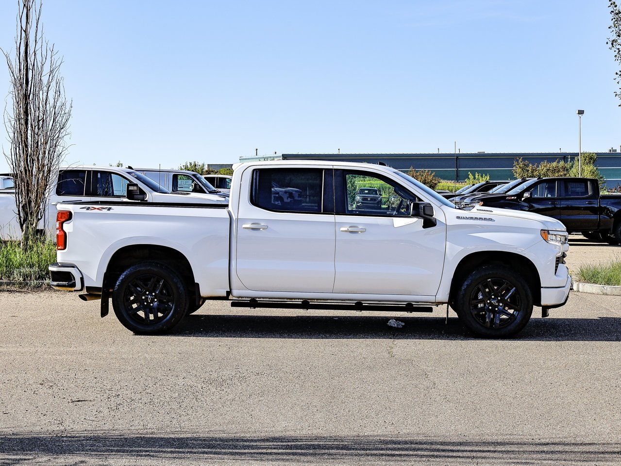 2024 Chevrolet Silverado 1500 4WD Crew Cab 147 RST White Sherwood Park - photo #13