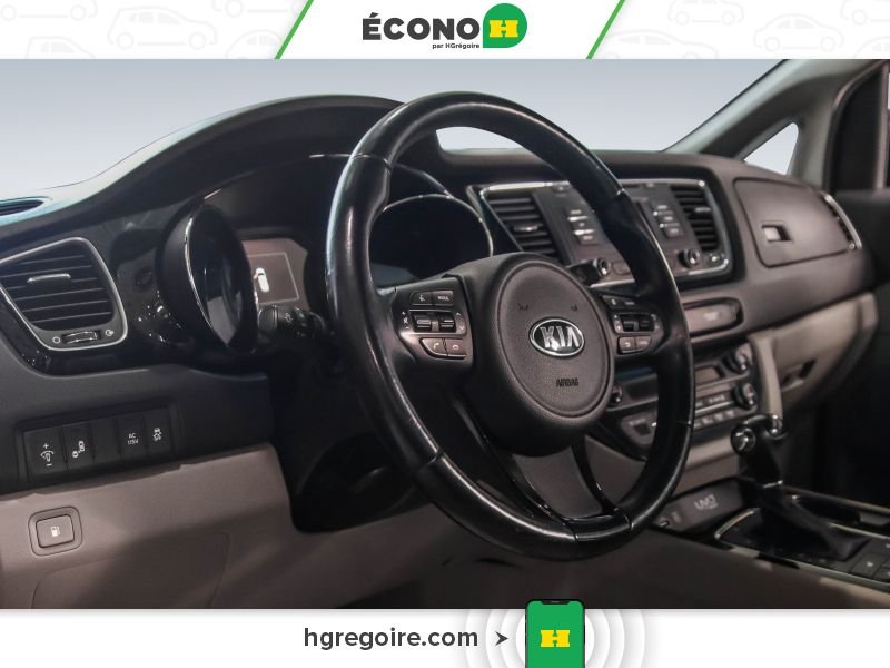 Kia Sedona 821071 | SX 8 PASSAGERS BLUETOOTH CAMÉRA MAGS 2016 Vert Laval - photo #7