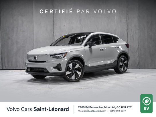 2024 Volvo C40 Recharge Pure Electric CORE CLIMAT VOLANT CHAUFFANT Grey