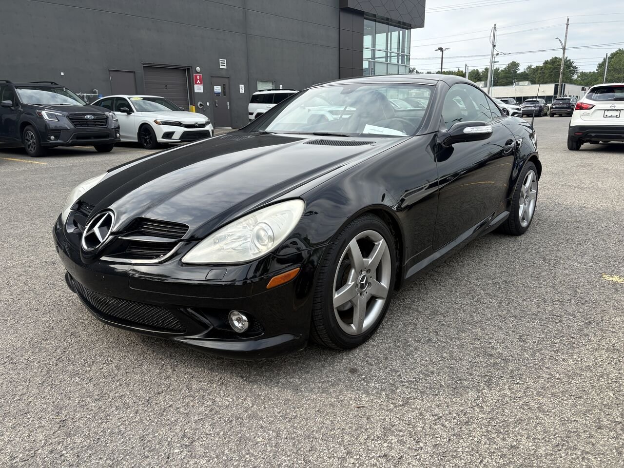 2006 Mercedes-Benz Classe-SLK Black Blainville - photo #0