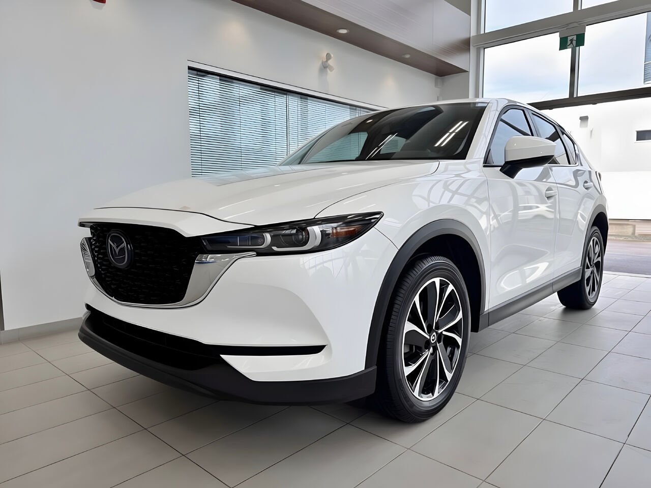 MAZDA CX-5 2025 Blanc rhodium métallisé Notre-Dame-des-Prairies - photo #1