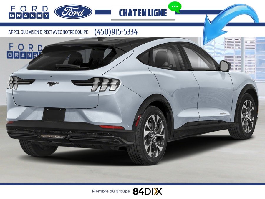 2026 Ford Mustang Mach-E Glacier Grey Metallic Tri-Coat