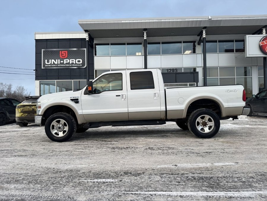 Ford Super Duty F-350 à roues arrière simples 2010 2010 Blanc