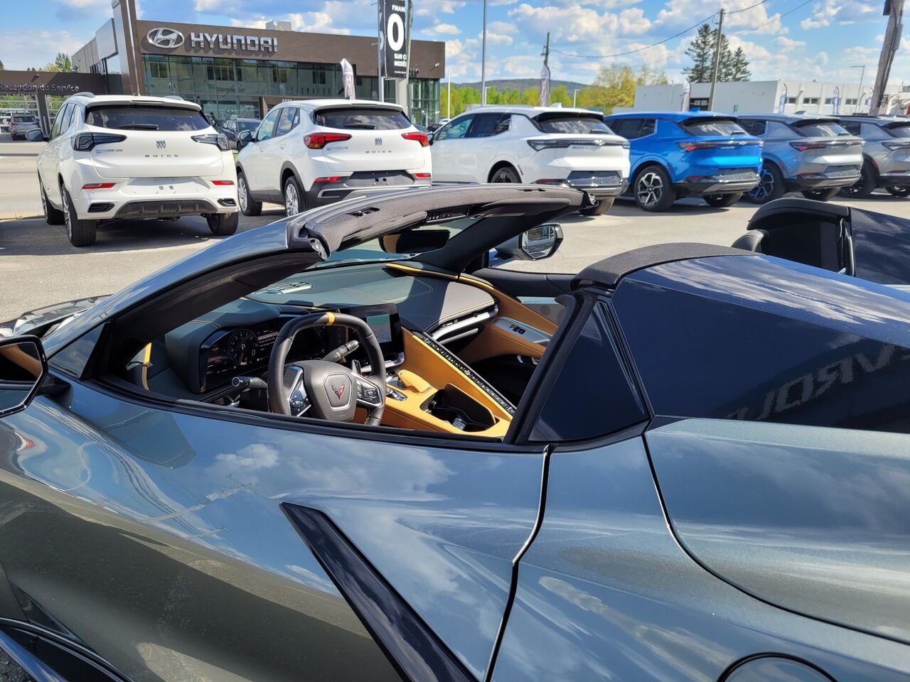 2024 Chevrolet Corvette Z06 cabriolet 2 portes avec 2LZ Grey Thetford Mines - photo #8