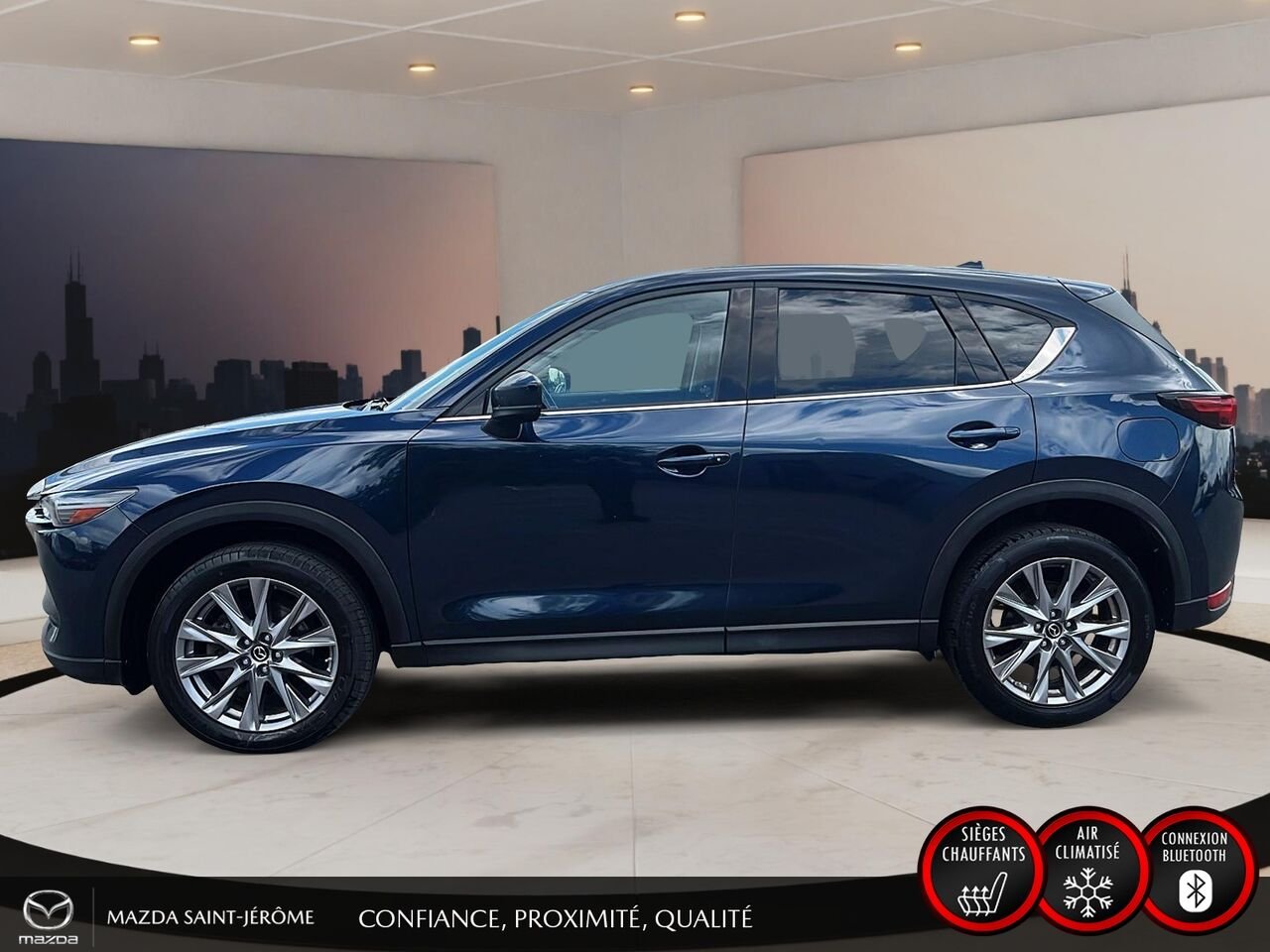 Mazda CX-5 2019 Bleu Saint-Jérôme - photo #10