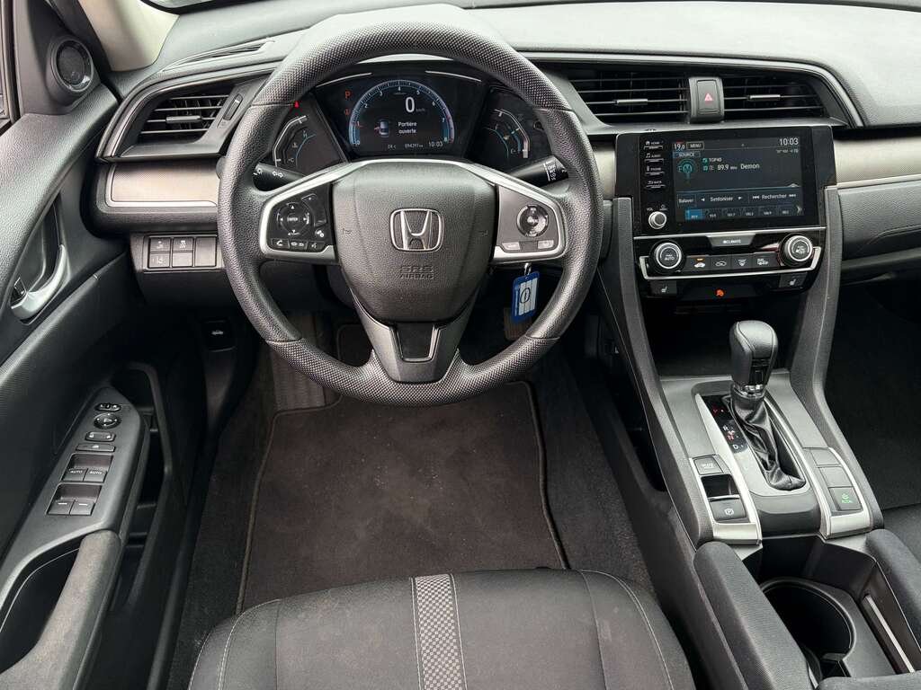 Honda Civic Sedan LX CVT 2019 Blanc Gatineau - photo #11