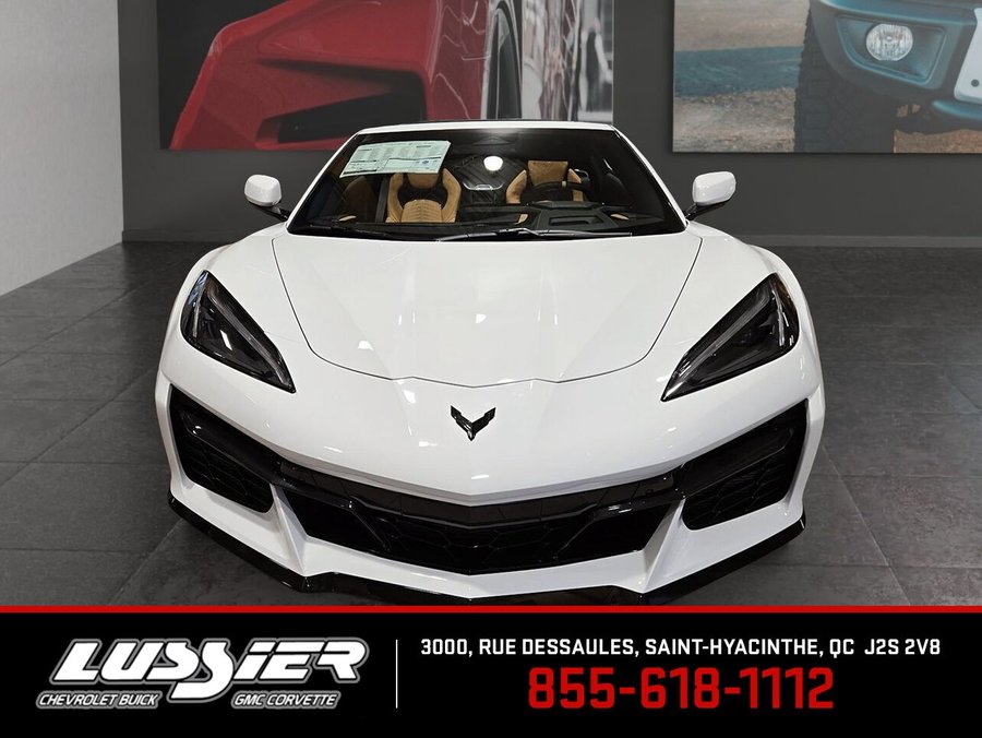 Chevrolet Corvette Z06 coupé 2 portes avec 2LZ 2026 BLANC ARCTIQUE