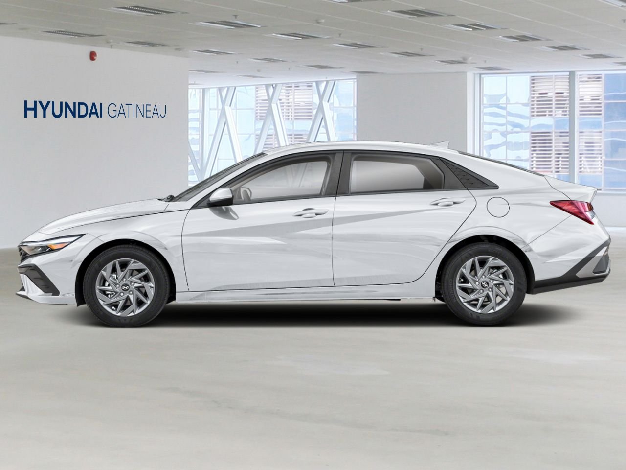 Hyundai Elantra 2026 Blanc Atlas Gatineau - photo #2