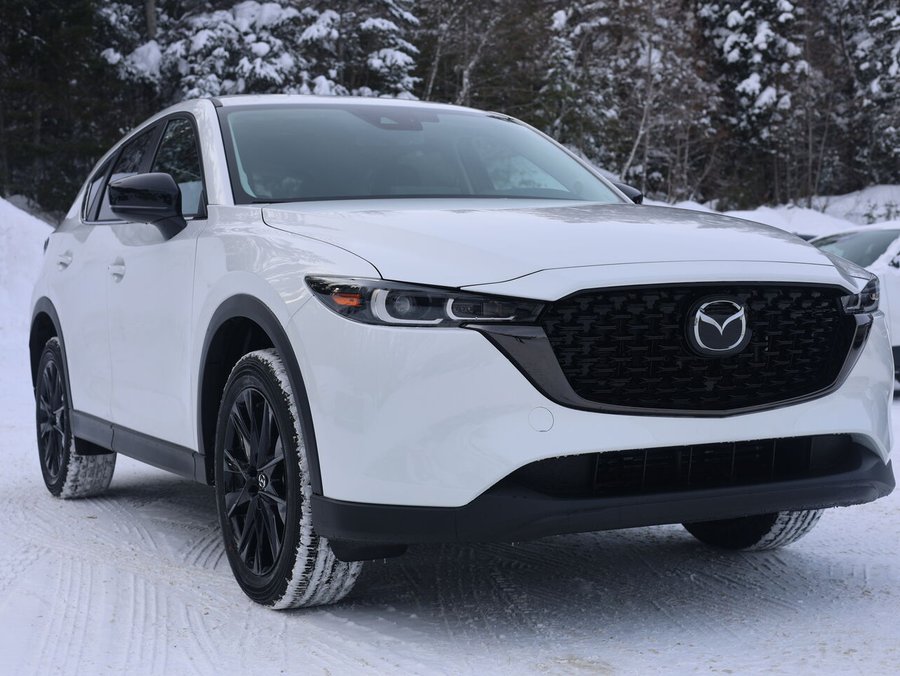 Mazda CX-5 Kuro AWD, Toit ouvrant, Sièges en cuir, Volant chauffant 2025 Blanc rhodium métallisé