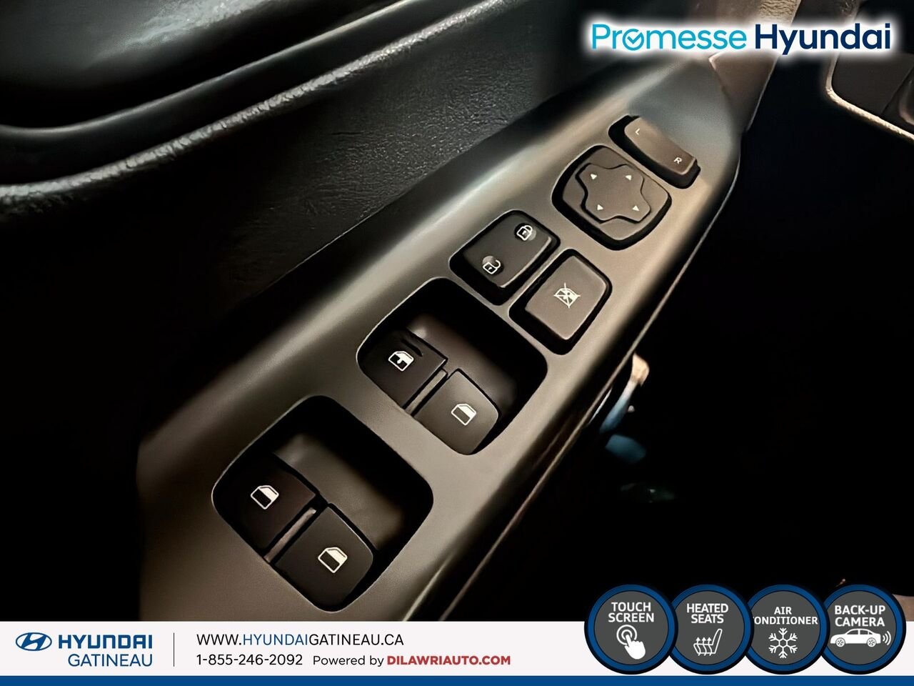 Hyundai Kona 2.0L Essential *** awd , sieges chauffant , certifier *** 2022 Noir Ottawa & Gatineau - photo #8
