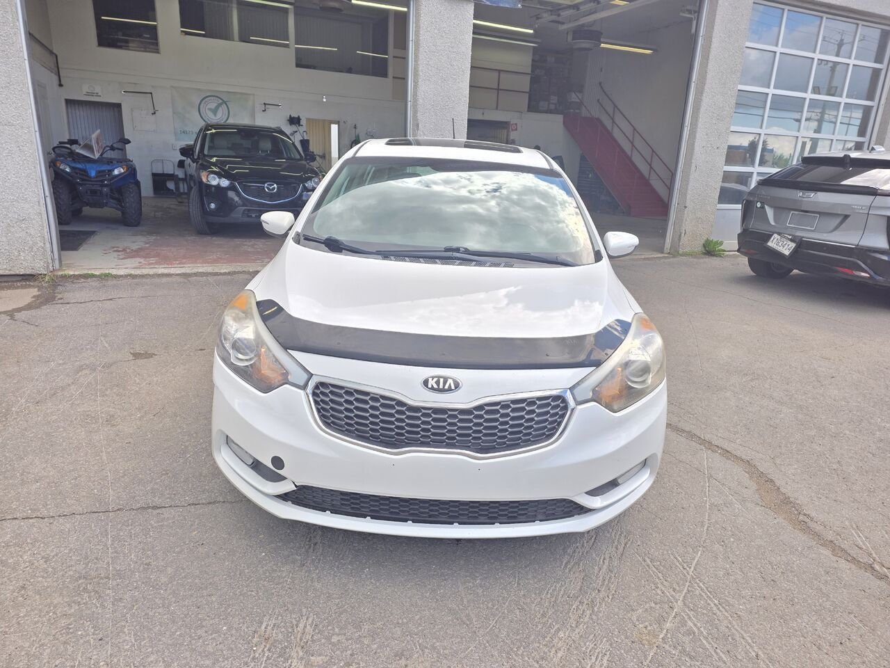 Kia 5 portes Forte 2015 Blanc Longueuil, - photo #5