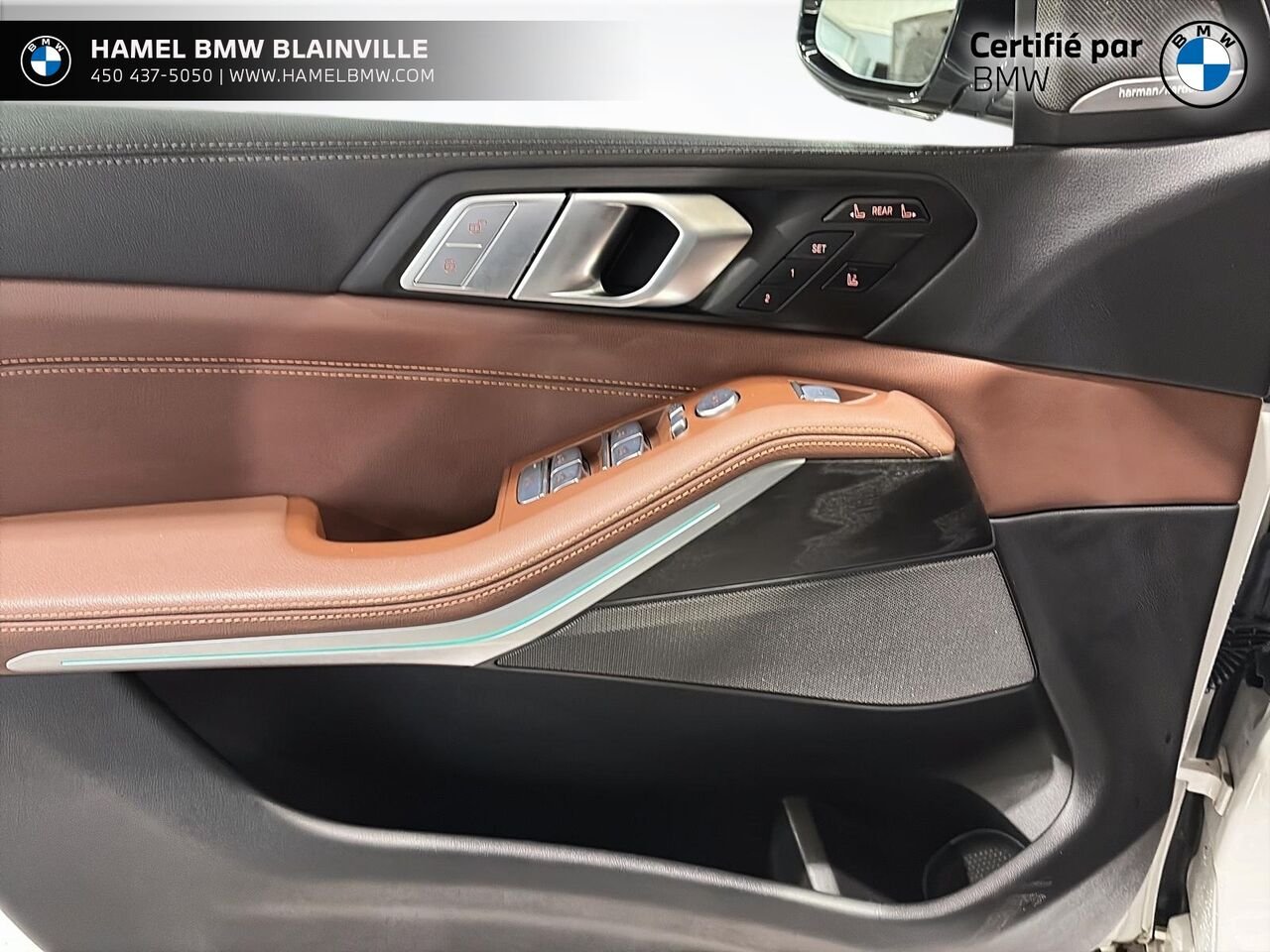BMW X7 xDrive40i véhicule d'activités sportives 2022 Blanc Blainville - photo #10