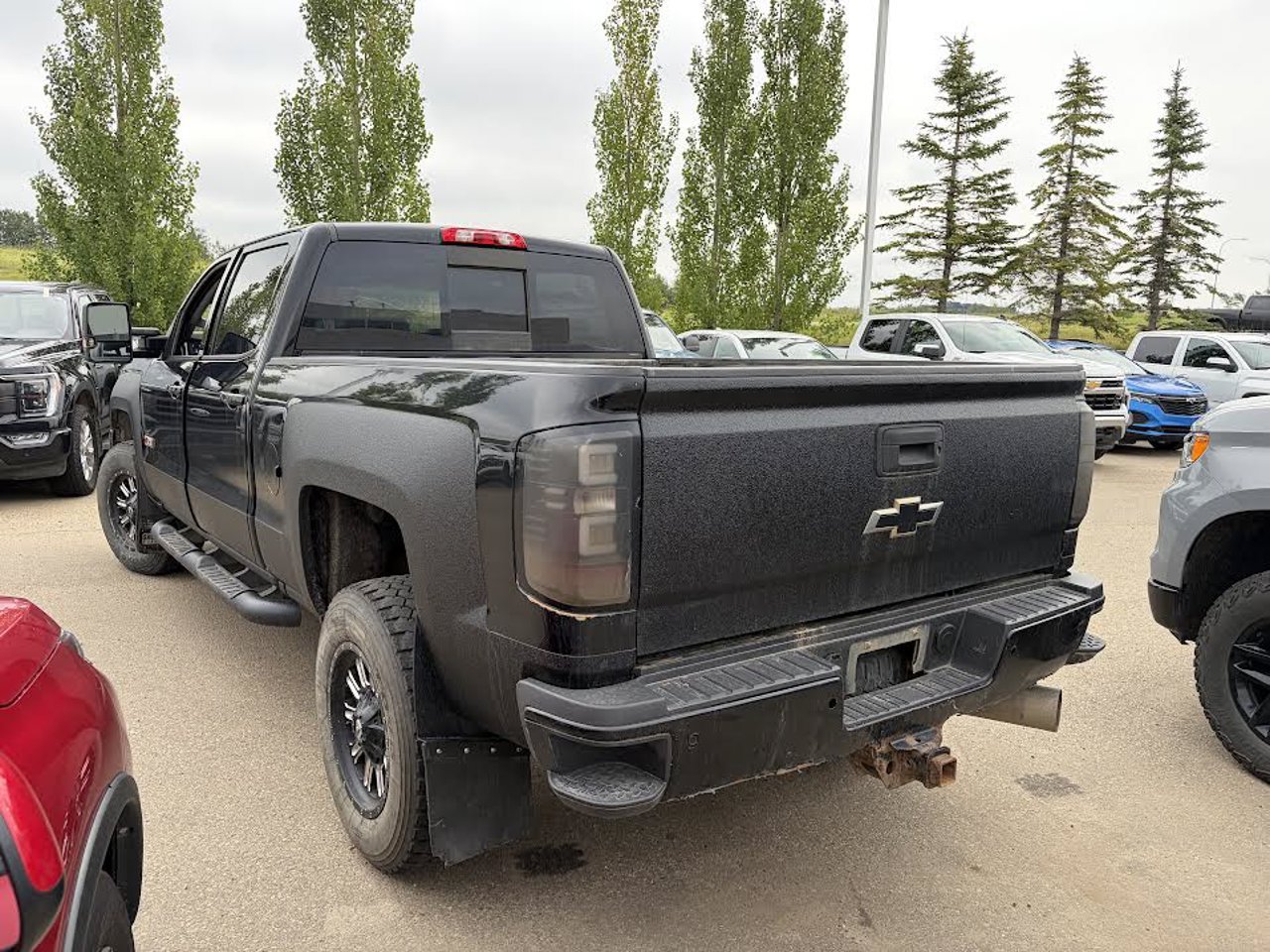 2017 Chevrolet Silverado 2500HD 4WD Crew Cab 153 LTZ Black Sherwood Park - photo #4
