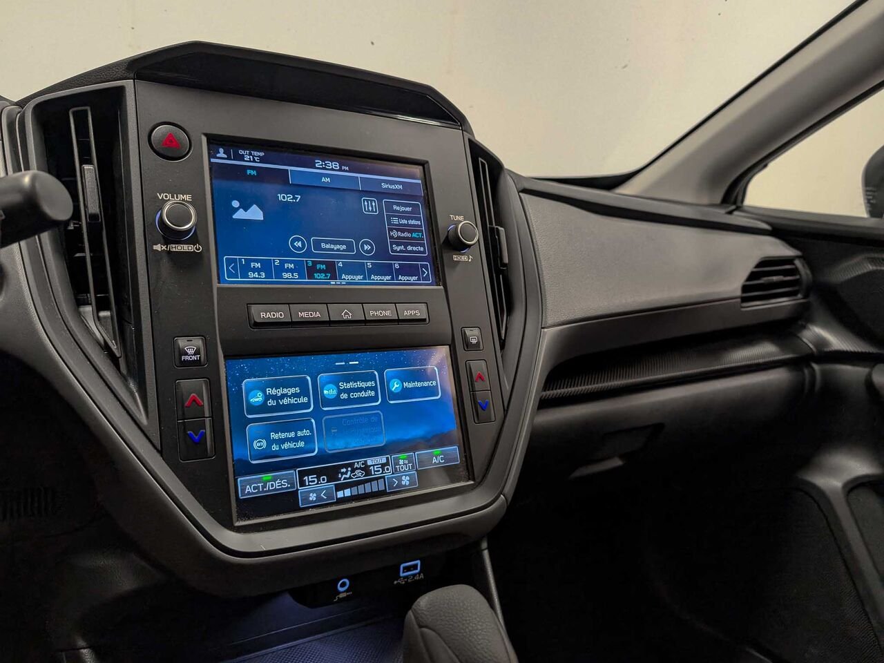 Subaru CROSSTREK Convenience Cruise Adaptatif Sièges Chauffants 2024 Sherbrooke - photo #10