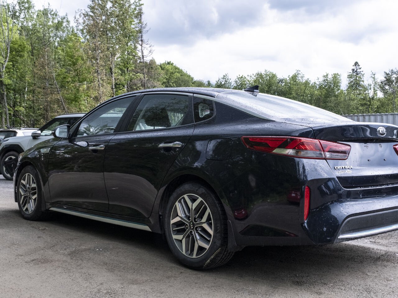 Kia Optima hybride rechargeable 2020 Bleu Gatineau - photo #3